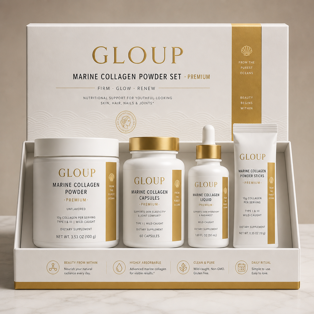Marine Collagen Powder Set